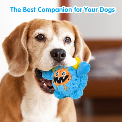 Fun Little Monster Plush Dog Toys Make a Sound To  Attract Dog Attention Companion Factory Direct  Sales
