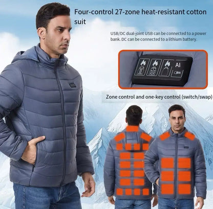 Yunnuan Workwear - 27-Zone Intelligent Temperature Control Cotton Clothing