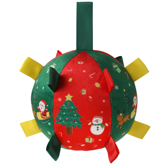 New Pet Bell Sound Toy Ball Dog Outdoor Interactive Training Play Football