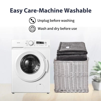 Wearable Heated Throw w/ Sleeves