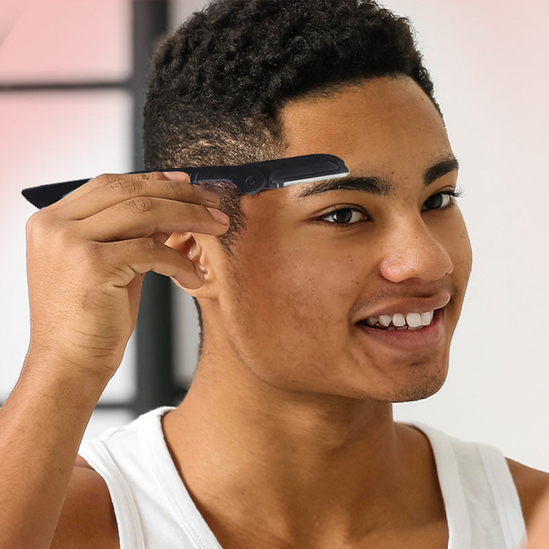 Multipurpose Folding Eyebrow Razor