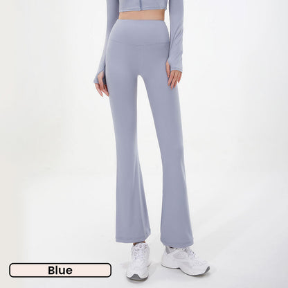 Skinny Quick-Drying High-Waist Bell-Bottomed Yoga Pants