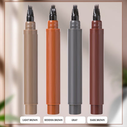 🎁Buy 1 Get 1 Free🔥Waterproof Four-tip Beard and Eyebrow Pen✨