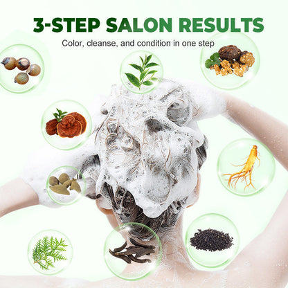 💥Buy more, get 30% off 💥3-In-1 Botanical Hair Coloring Cream