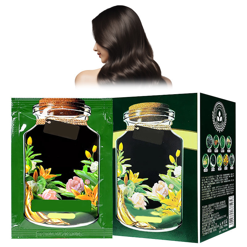💥Buy more, get 30% off 💥3-In-1 Botanical Hair Coloring Cream