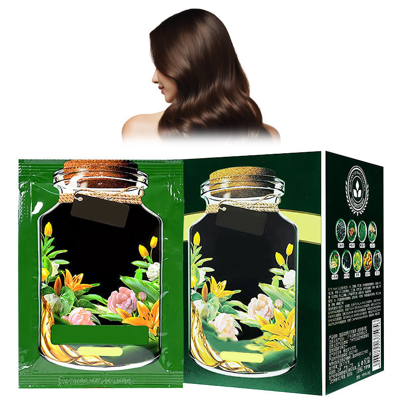 💥Buy more, get 30% off 💥3-In-1 Botanical Hair Coloring Cream