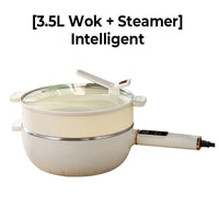 [3.5L Wok + Steamer] Intelligent
