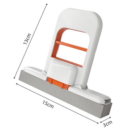 Small portable automatic water-absorbing desktop mop