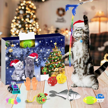 🎄🎁2025 Christmas Countdown Cat & Dog Toys Advent Calendar🐾🥳